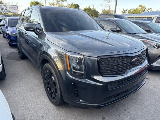 2021 Gravity Grey /Black Kia Telluride (5XYP3DHC5MG) with an 6 3.8 L engine, Automatic transmission, located at 27610 S Dixie Hwy, Homestead, FL, 33032, (305) 749-2348, 25.510241, -80.438301 - Boasts 24 Highway MPG and 19 City MPG! This Kia Telluride boasts a Regular Unleaded V-6 3.8 L/231 engine powering this Automatic transmission. WHEEL LOCKS, CARPETED FLOOR MATS, BLACK, LEATHER SEAT TRIM.* This Kia Telluride Features the Following Options *Wireless Phone Connectivity, Vehicle Stabilit - Photo#3