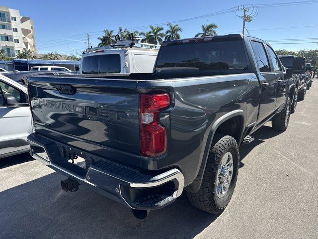 2020 Shadow Gray Metallic /Jet Black Chevrolet Silverado 2500HD (1GC4YLEY6LF) with an 8 6.6L engine, Automatic transmission, located at 27610 S Dixie Hwy, Homestead, FL, 33032, (305) 749-2348, 25.510241, -80.438301 - This Chevrolet Silverado 2500HD boasts a Turbocharged Diesel V8 6.6L/403 engine powering this Automatic transmission. WT CONVENIENCE PACKAGE includes (AQQ) Remote Keyless Entry, (QT5) EZ Lift power lock and release tailgate, (AKO) tinted windows, (C49) rear-window defogger, (K34) cruise control, (DB - Photo#2