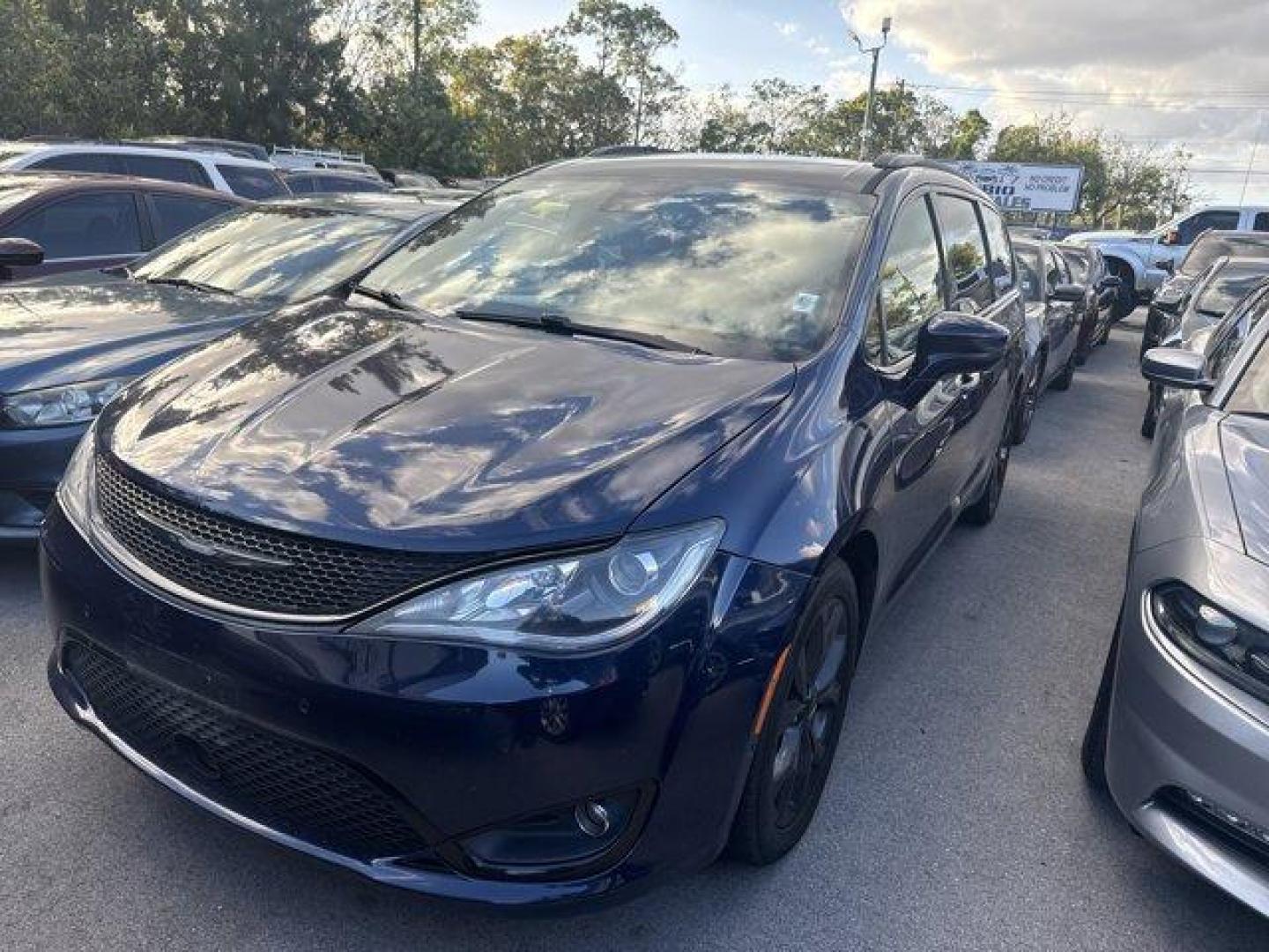 2019 Jazz Blue Pearlcoat /Black/Black/Black Chrysler Pacifica (2C4RC1BGXKR) with an 6 3.6 L engine, Automatic transmission, located at 27610 S Dixie Hwy, Homestead, FL, 33032, (305) 749-2348, 25.510241, -80.438301 - KBB.com 12 Best Family Cars. Boasts 28 Highway MPG and 19 City MPG! This Chrysler Pacifica delivers a Regular Unleaded V-6 3.6 L/220 engine powering this Automatic transmission. WHEELS: 20 X 7.5 ALUMINUM BLACK NOISE -inc: Locking Lug Nuts, Falken Brand Tires, Tires: 245/50R20 BSW AS (TYK), TRANSMISS - Photo#0