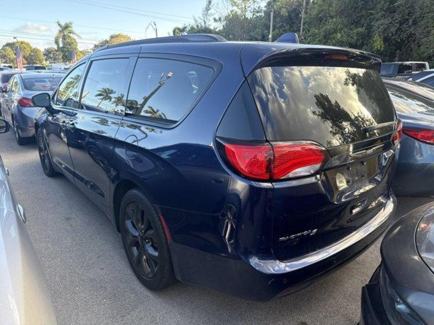 2019 Jazz Blue Pearlcoat /Black/Black/Black Chrysler Pacifica (2C4RC1BGXKR) with an 6 3.6 L engine, Automatic transmission, located at 27610 S Dixie Hwy, Homestead, FL, 33032, (305) 749-2348, 25.510241, -80.438301 - KBB.com 12 Best Family Cars. Boasts 28 Highway MPG and 19 City MPG! This Chrysler Pacifica delivers a Regular Unleaded V-6 3.6 L/220 engine powering this Automatic transmission. WHEELS: 20 X 7.5 ALUMINUM BLACK NOISE -inc: Locking Lug Nuts, Falken Brand Tires, Tires: 245/50R20 BSW AS (TYK), TRANSMISS - Photo#1