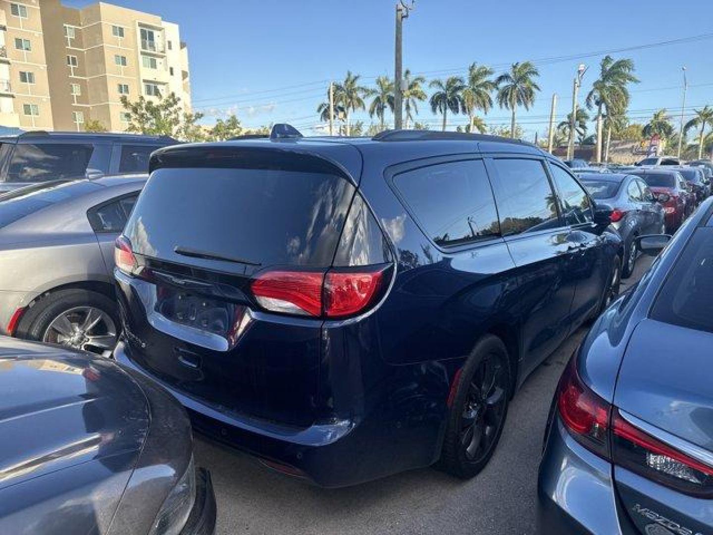 2019 Jazz Blue Pearlcoat /Black/Black/Black Chrysler Pacifica (2C4RC1BGXKR) with an 6 3.6 L engine, Automatic transmission, located at 27610 S Dixie Hwy, Homestead, FL, 33032, (305) 749-2348, 25.510241, -80.438301 - KBB.com 12 Best Family Cars. Boasts 28 Highway MPG and 19 City MPG! This Chrysler Pacifica delivers a Regular Unleaded V-6 3.6 L/220 engine powering this Automatic transmission. WHEELS: 20 X 7.5 ALUMINUM BLACK NOISE -inc: Locking Lug Nuts, Falken Brand Tires, Tires: 245/50R20 BSW AS (TYK), TRANSMISS - Photo#2