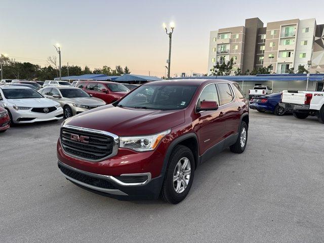 2019 Red Quartz Tintcoat /Jet Black GMC Acadia (1GKKNKLA0KZ) with an 4 2.5L engine, Automatic transmission, located at 27610 S Dixie Hwy, Homestead, FL, 33032, (305) 749-2348, 25.510241, -80.438301 - Delivers 26 Highway MPG and 21 City MPG! This GMC Acadia delivers a Gas I4 2.5L/150 engine powering this Automatic transmission. SLE PREFERRED EQUIPMENT GROUP includes standard equipment, SEATS, FRONT BUCKET (STD), Wipers, front intermittent with washers.* This GMC Acadia Features the Following Opti - Photo#0