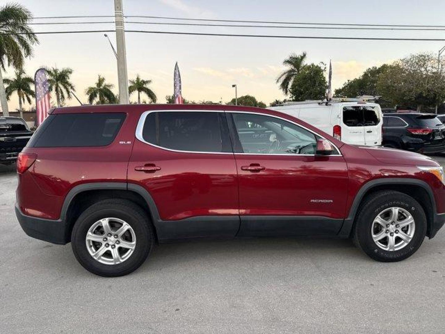2019 Red Quartz Tintcoat /Jet Black GMC Acadia (1GKKNKLA0KZ) with an 4 2.5L engine, Automatic transmission, located at 27610 S Dixie Hwy, Homestead, FL, 33032, (305) 749-2348, 25.510241, -80.438301 - Delivers 26 Highway MPG and 21 City MPG! This GMC Acadia delivers a Gas I4 2.5L/150 engine powering this Automatic transmission. SLE PREFERRED EQUIPMENT GROUP includes standard equipment, SEATS, FRONT BUCKET (STD), Wipers, front intermittent with washers.* This GMC Acadia Features the Following Opti - Photo#3