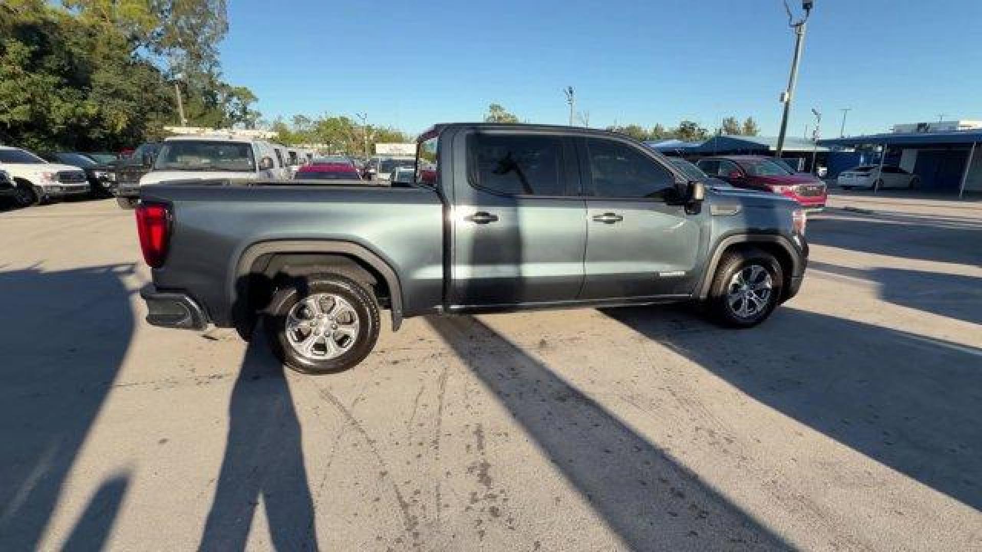 2021 Dark Sky Metallic /Jet Black GMC Sierra 1500 (1GTP8CEK7MZ) with an 4 2.7L engine, Automatic transmission, located at 27610 S Dixie Hwy, Homestead, FL, 33032, (305) 749-2348, 25.510241, -80.438301 - Scores 23 Highway MPG and 20 City MPG! This GMC Sierra 1500 boasts a Gas I4 2.7L/166 engine powering this Automatic transmission. TRANSMISSION, 8-SPEED AUTOMATIC, ELECTRONICALLY CONTROLLED with overdrive and tow/haul mode. Includes Cruise Grade Braking and Powertrain Grade Braking (STD), TRAILER BRA - Photo#5