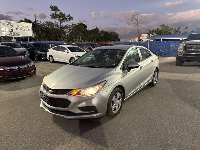 2018 Silver Ice Metallic /Dark Atmosphere/Medium Atmosphere Chevrolet Cruze (1G1BC5SM7J7) with an 4 1.4L engine, Automatic transmission, located at 27610 S Dixie Hwy, Homestead, FL, 33032, (305) 749-2348, 25.510241, -80.438301 - KBB.com 10 Most Awarded Brands. Only 74,466 Miles! Scores 40 Highway MPG and 29 City MPG! This Chevrolet Cruze boasts a Turbocharged Gas I4 1.4L/ engine powering this Automatic transmission. TRANSMISSION, 6-SPEED AUTOMATIC (STD), SILVER ICE METALLIC, SEATS, FRONT BUCKET WITH RECLINING SEATBACKS AND - Photo#0