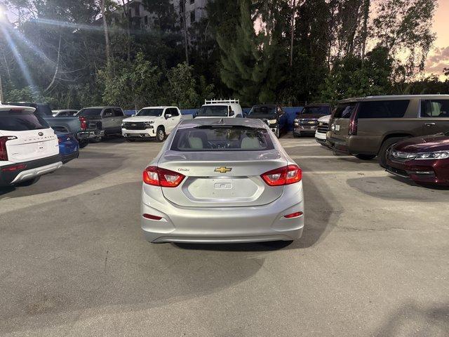 2018 Silver Ice Metallic /Dark Atmosphere/Medium Atmosphere Chevrolet Cruze (1G1BC5SM7J7) with an 4 1.4L engine, Automatic transmission, located at 27610 S Dixie Hwy, Homestead, FL, 33032, (305) 749-2348, 25.510241, -80.438301 - KBB.com 10 Most Awarded Brands. Only 74,466 Miles! Scores 40 Highway MPG and 29 City MPG! This Chevrolet Cruze boasts a Turbocharged Gas I4 1.4L/ engine powering this Automatic transmission. TRANSMISSION, 6-SPEED AUTOMATIC (STD), SILVER ICE METALLIC, SEATS, FRONT BUCKET WITH RECLINING SEATBACKS AND - Photo#3