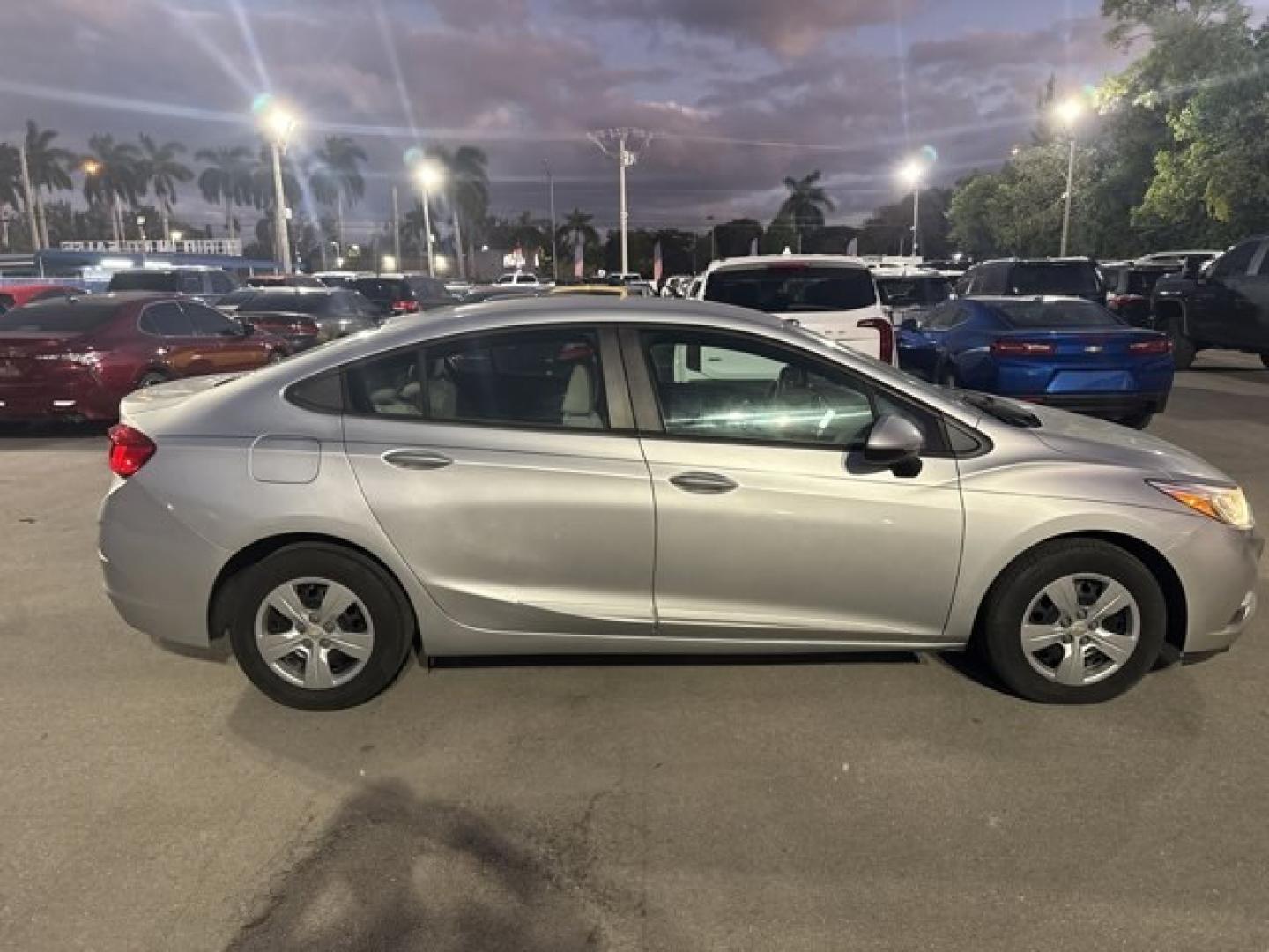 2018 Silver Ice Metallic /Dark Atmosphere/Medium Atmosphere Chevrolet Cruze (1G1BC5SM7J7) with an 4 1.4L engine, Automatic transmission, located at 27610 S Dixie Hwy, Homestead, FL, 33032, (305) 749-2348, 25.510241, -80.438301 - KBB.com 10 Most Awarded Brands. Only 74,466 Miles! Scores 40 Highway MPG and 29 City MPG! This Chevrolet Cruze boasts a Turbocharged Gas I4 1.4L/ engine powering this Automatic transmission. TRANSMISSION, 6-SPEED AUTOMATIC (STD), SILVER ICE METALLIC, SEATS, FRONT BUCKET WITH RECLINING SEATBACKS AND - Photo#5