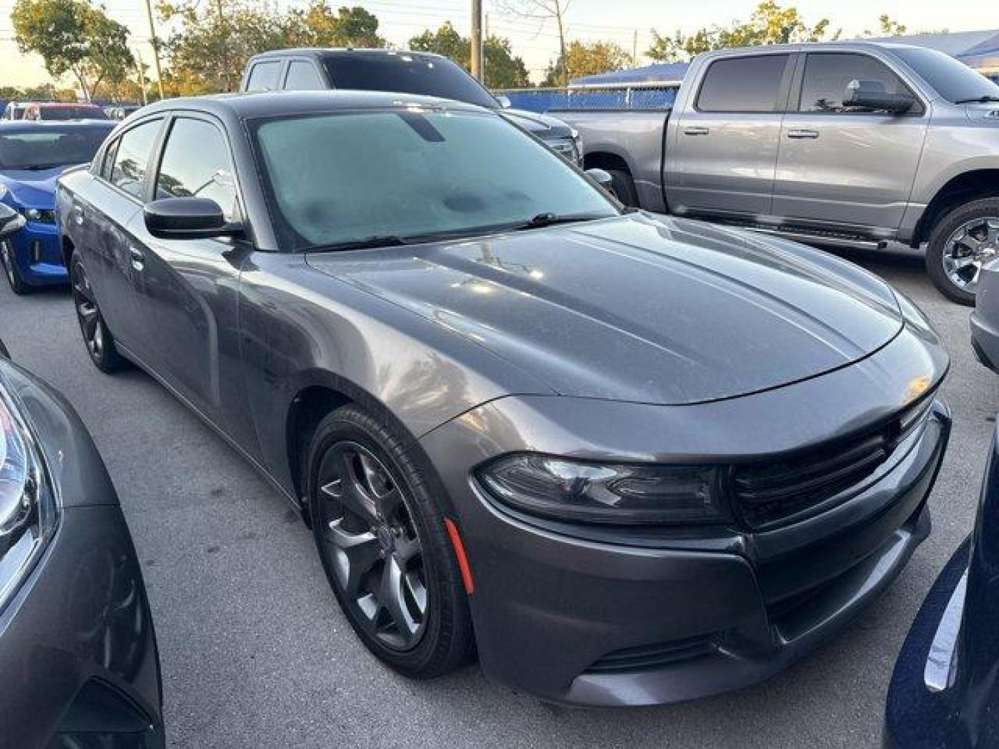 2017 Granite Pearlcoat /Black Dodge Charger (2C3CDXHG9HH) with an 6 3.6 L engine, Automatic transmission, located at 27610 S Dixie Hwy, Homestead, FL, 33032, (305) 749-2348, 25.510241, -80.438301 - KBB.com 10 Most Comfortable Cars Under $30,000. Delivers 30 Highway MPG and 19 City MPG! This Dodge Charger boasts a Regular Unleaded V-6 3.6 L/220 engine powering this Automatic transmission. TRANSMISSION: 8-SPEED AUTOMATIC (845RE) (STD), TIRES: P245/45R20 BSW AS PERFORMANCE, RALLYE GROUP -inc: Ste - Photo#3