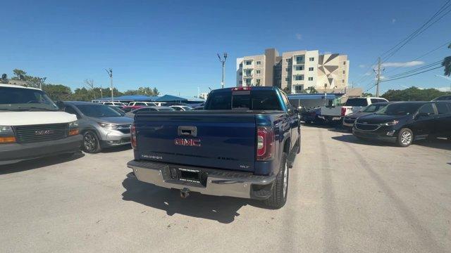 2018 Stone Blue Metallic /Dark Ash seats with Jet Black interior accents GMC Sierra 1500 (3GTU2NEC1JG) with an 8 5.3L engine, Automatic transmission, located at 27610 S Dixie Hwy, Homestead, FL, 33032, (305) 749-2348, 25.510241, -80.438301 - Delivers 20 Highway MPG and 15 City MPG! This GMC Sierra 1500 delivers a Gas V8 5.3L/325 engine powering this Automatic transmission. WIRELESS CHARGING, WINDOW, POWER, REAR SLIDING WITH REAR DEFOGGER, WHEELS, 20 X 9 (50.8 CM X 22.9 CM) POLISHED ALUMINUM.* This GMC Sierra 1500 Features the Following - Photo#4