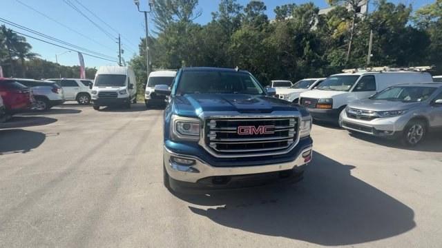 2018 Stone Blue Metallic /Dark Ash seats with Jet Black interior accents GMC Sierra 1500 (3GTU2NEC1JG) with an 8 5.3L engine, Automatic transmission, located at 27610 S Dixie Hwy, Homestead, FL, 33032, (305) 749-2348, 25.510241, -80.438301 - Delivers 20 Highway MPG and 15 City MPG! This GMC Sierra 1500 delivers a Gas V8 5.3L/325 engine powering this Automatic transmission. WIRELESS CHARGING, WINDOW, POWER, REAR SLIDING WITH REAR DEFOGGER, WHEELS, 20 X 9 (50.8 CM X 22.9 CM) POLISHED ALUMINUM.* This GMC Sierra 1500 Features the Following - Photo#7