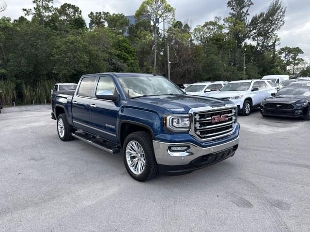 2018 Stone Blue Metallic /Dark Ash seats with Jet Black interior accents GMC Sierra 1500 (3GTU2NEC1JG) with an 8 5.3L engine, Automatic transmission, located at 27610 S Dixie Hwy, Homestead, FL, 33032, (305) 749-2348, 25.510241, -80.438301 - Delivers 20 Highway MPG and 15 City MPG! This GMC Sierra 1500 delivers a Gas V8 5.3L/325 engine powering this Automatic transmission. WIRELESS CHARGING, WINDOW, POWER, REAR SLIDING WITH REAR DEFOGGER, WHEELS, 20 X 9 (50.8 CM X 22.9 CM) POLISHED ALUMINUM.* This GMC Sierra 1500 Features the Following - Photo#8
