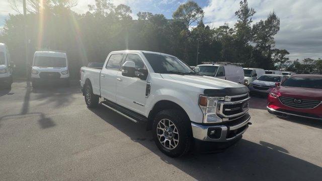 2021 White Ford Super Duty F-350 SRW (1FT8W3BT1ME) with an 8 6.7 L engine, Automatic transmission, located at 27610 S Dixie Hwy, Homestead, FL, 33032, (305) 749-2348, 25.510241, -80.438301 - This Ford Super Duty F-350 SRW boasts a Intercooled Turbo Diesel V-8 6.7 L/406 engine powering this Automatic transmission. Urethane Gear Shifter Material, Trip Computer, Transmission w/Driver Selectable Mode and Oil Cooler.* This Ford Super Duty F-350 SRW Features the Following Options *Trailer Wir - Photo#6