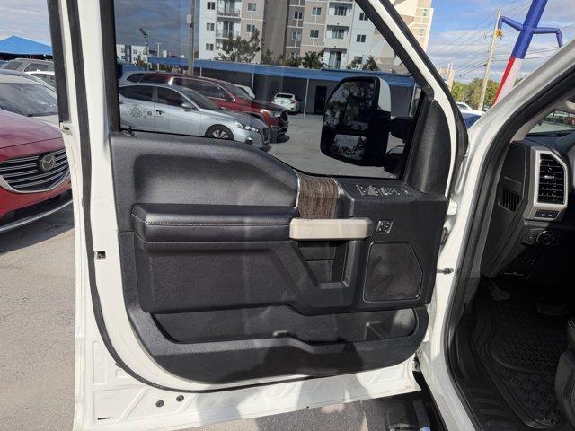 2021 White Ford Super Duty F-350 SRW (1FT8W3BT1ME) with an 8 6.7 L engine, Automatic transmission, located at 27610 S Dixie Hwy, Homestead, FL, 33032, (305) 749-2348, 25.510241, -80.438301 - This Ford Super Duty F-350 SRW boasts a Intercooled Turbo Diesel V-8 6.7 L/406 engine powering this Automatic transmission. Urethane Gear Shifter Material, Trip Computer, Transmission w/Driver Selectable Mode and Oil Cooler.* This Ford Super Duty F-350 SRW Features the Following Options *Trailer Wir - Photo#10