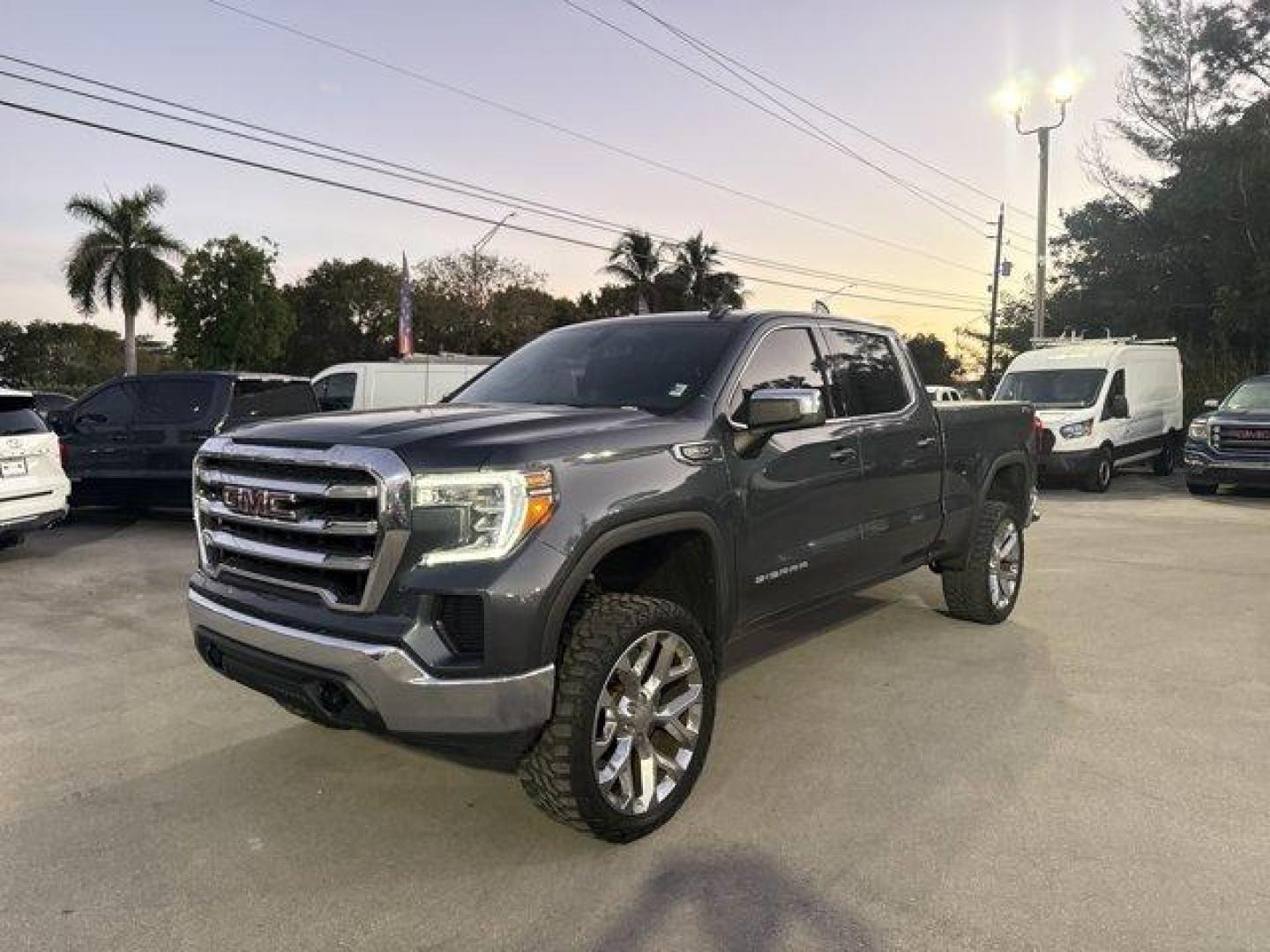 2019 Gray GMC Sierra 1500 (1GTU9BED6KZ) with an 8 5.3L engine, Automatic transmission, located at 27610 S Dixie Hwy, Homestead, FL, 33032, (305) 749-2348, 25.510241, -80.438301 - Scores 21 Highway MPG and 15 City MPG! This GMC Sierra 1500 boasts a Gas V8 5.3L engine powering this Automatic transmission. ENGINE, 5.3L ECOTEC3 V8 (355 hp [265 kW] @ 5600 rpm, 383 lb-ft of torque [518 Nm] @ 4100 rpm); featuring all-new Dynamic Fuel Management that enables the engine to operate in - Photo#0