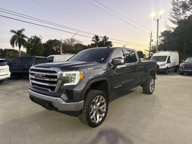 2019 Gray GMC Sierra 1500 (1GTU9BED6KZ) with an 8 5.3L engine, Automatic transmission, located at 27610 S Dixie Hwy, Homestead, FL, 33032, (305) 749-2348, 25.510241, -80.438301 - Scores 21 Highway MPG and 15 City MPG! This GMC Sierra 1500 boasts a Gas V8 5.3L engine powering this Automatic transmission. ENGINE, 5.3L ECOTEC3 V8 (355 hp [265 kW] @ 5600 rpm, 383 lb-ft of torque [518 Nm] @ 4100 rpm); featuring all-new Dynamic Fuel Management that enables the engine to operate in - Photo#0
