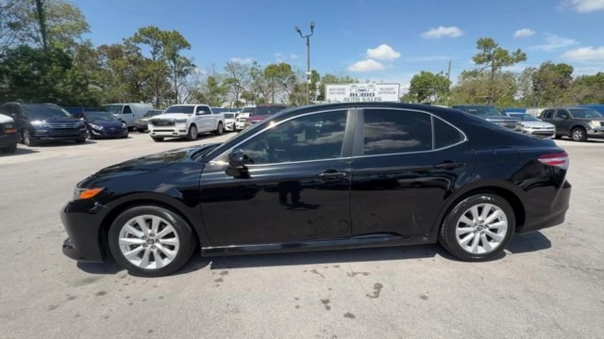 2019 Black Toyota Camry (4T1B11HK2KU) with an 4 2.5 L engine, Automatic transmission, located at 27610 S Dixie Hwy, Homestead, FL, 33032, (305) 749-2348, 25.510241, -80.438301 - KBB.com 10 Most Comfortable Cars Under $30,000. This Toyota Camry boasts a Regular Unleaded I-4 2.5 L/152 engine powering this Automatic transmission. Wireless Phone Connectivity, Window Grid And Roof Mount Antenna, Variable Intermittent Wipers.* This Toyota Camry Features the Following Options *Val - Photo#1