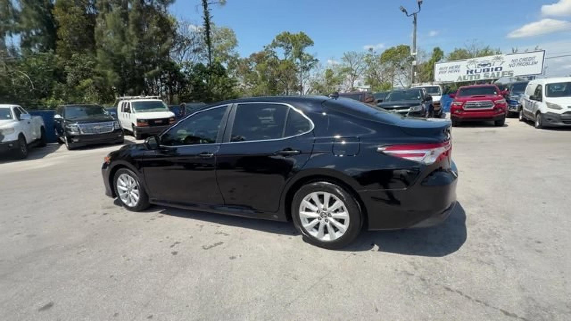 2019 Black Toyota Camry (4T1B11HK2KU) with an 4 2.5 L engine, Automatic transmission, located at 27610 S Dixie Hwy, Homestead, FL, 33032, (305) 749-2348, 25.510241, -80.438301 - KBB.com 10 Most Comfortable Cars Under $30,000. This Toyota Camry boasts a Regular Unleaded I-4 2.5 L/152 engine powering this Automatic transmission. Wireless Phone Connectivity, Window Grid And Roof Mount Antenna, Variable Intermittent Wipers.* This Toyota Camry Features the Following Options *Val - Photo#2