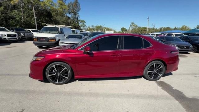 2018 Red Toyota Camry (4T1B61HK4JU) with an 4 2.5 L engine, Automatic transmission, located at 27610 S Dixie Hwy, Homestead, FL, 33032, (305) 749-2348, 25.510241, -80.438301 - KBB.com 10 Best Sedans Under $25,000. Delivers 39 Highway MPG and 28 City MPG! This Toyota Camry delivers a Regular Unleaded I-4 2.5 L/152 engine powering this Automatic transmission. Wireless Phone Connectivity, Window Grid Antenna, Variable Intermittent Wipers.*This Toyota Camry Comes Equipped wit - Photo#1