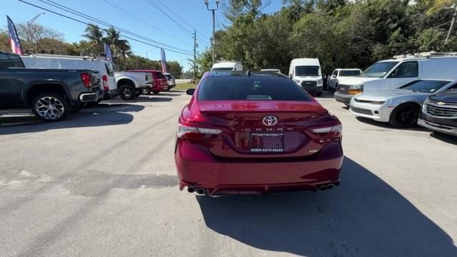 2018 Red Toyota Camry (4T1B61HK4JU) with an 4 2.5 L engine, Automatic transmission, located at 27610 S Dixie Hwy, Homestead, FL, 33032, (305) 749-2348, 25.510241, -80.438301 - KBB.com 10 Best Sedans Under $25,000. Delivers 39 Highway MPG and 28 City MPG! This Toyota Camry delivers a Regular Unleaded I-4 2.5 L/152 engine powering this Automatic transmission. Wireless Phone Connectivity, Window Grid Antenna, Variable Intermittent Wipers.*This Toyota Camry Comes Equipped wit - Photo#3