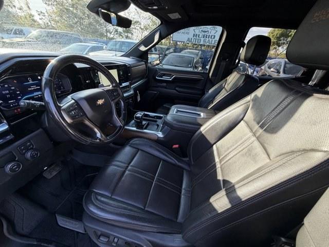 2022 Iridescent Pearl Tricoat /Jet Black Chevrolet Silverado 1500 (3GCPAFET8NG) with an 6 3.0L engine, Automatic transmission, located at 27610 S Dixie Hwy, Homestead, FL, 33032, (305) 749-2348, 25.510241, -80.438301 - Only 45,541 Miles! Delivers 31 Highway MPG and 23 City MPG! This Chevrolet Silverado 1500 delivers a Turbocharged Diesel I6 3.0L/183 engine powering this Automatic transmission. TIRES, 275/50R22SL ALL-SEASON, BLACKWALL, TAILGATE, GATE FUNCTION MANUAL WITH EZ LIFT includes power lock and release, SUN - Photo#8