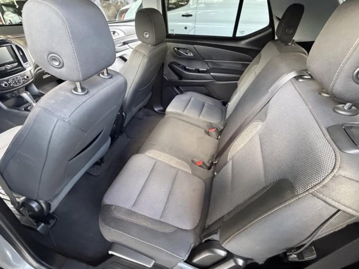 2018 Satin Steel Metallic /Jet Black Chevrolet Traverse (1GNERFKW4JJ) with an 6 3.6L engine, Automatic transmission, located at 27610 S Dixie Hwy, Homestead, FL, 33032, (305) 749-2348, 25.510241, -80.438301 - KBB.com Best Family Cars. Only 95,866 Miles! Boasts 27 Highway MPG and 18 City MPG! This Chevrolet Traverse boasts a Gas V6 3.6L/ engine powering this Automatic transmission. WHEELS, 18 (45.7 CM) BRIGHT SILVER PAINTED ALUMINUM, TRANSMISSION, 9-SPEED AUTOMATIC (STD), TIRES, P255/65R18 ALL-SEASON BLAC - Photo#14