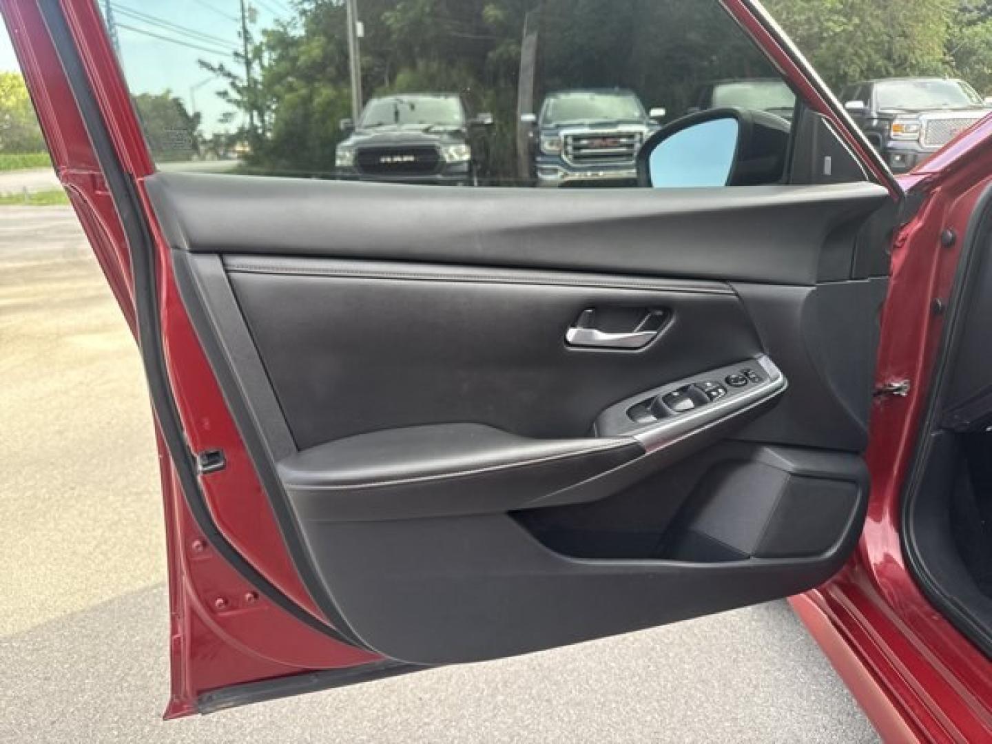 2021 Scarlet Ember Tintcoat /Sport Nissan Sentra (3N1AB8DV6MY) with an 4 2.0 L engine, Variable transmission, located at 27610 S Dixie Hwy, Homestead, FL, 33032, (305) 749-2348, 25.510241, -80.438301 - Delivers 37 Highway MPG and 28 City MPG! This Nissan Sentra delivers a Regular Unleaded I-4 2.0 L/122 engine powering this Variable transmission. [L92] CARPETED FLOOR MATS W/TRUNK MAT, [B93] CLEAR REAR BUMPER PROTECTOR, Wireless Phone Connectivity.* This Nissan Sentra Features the Following Options- Photo#2