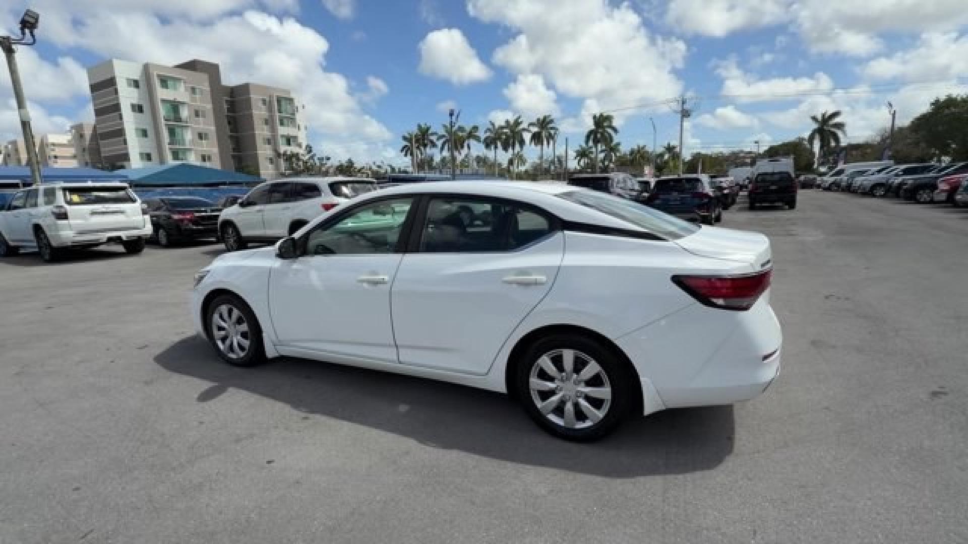 2020 Fresh Powder /Charcoal Nissan Sentra (3N1AB8BV1LY) with an 4 2.0 L engine, Variable transmission, located at 27610 S Dixie Hwy, Homestead, FL, 33032, (305) 749-2348, 25.510241, -80.438301 - Delivers 39 Highway MPG and 29 City MPG! This Nissan Sentra boasts a Regular Unleaded I-4 2.0 L/122 engine powering this Variable transmission. FRESH POWDER, CHARCOAL, CLOTH SEAT TRIM, [L92] CARPETED FLOOR MATS W/TRUNK MAT.* This Nissan Sentra Features the Following Options *Wireless Phone Connectiv - Photo#2