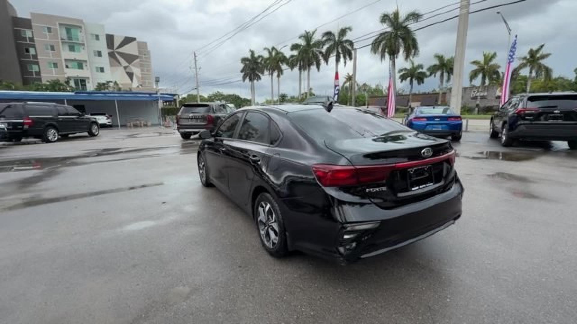 2019 Aurora Black /Gray Kia Forte (3KPF24AD1KE) with an 4 2.0 L engine, Variable transmission, located at 27610 S Dixie Hwy, Homestead, FL, 33032, (305) 749-2348, 25.510241, -80.438301 - KBB.com 10 Best Sedans Under $30,000. Scores 40 Highway MPG and 30 City MPG! This Kia Forte delivers a Regular Unleaded I-4 2.0 L/122 engine powering this Variable transmission. CARPETED FLOOR MATS, CARGO NET, AURORA BLACK.*This Kia Forte Comes Equipped with These Options *Woven Cloth Seat Trim, Wir- Photo#2