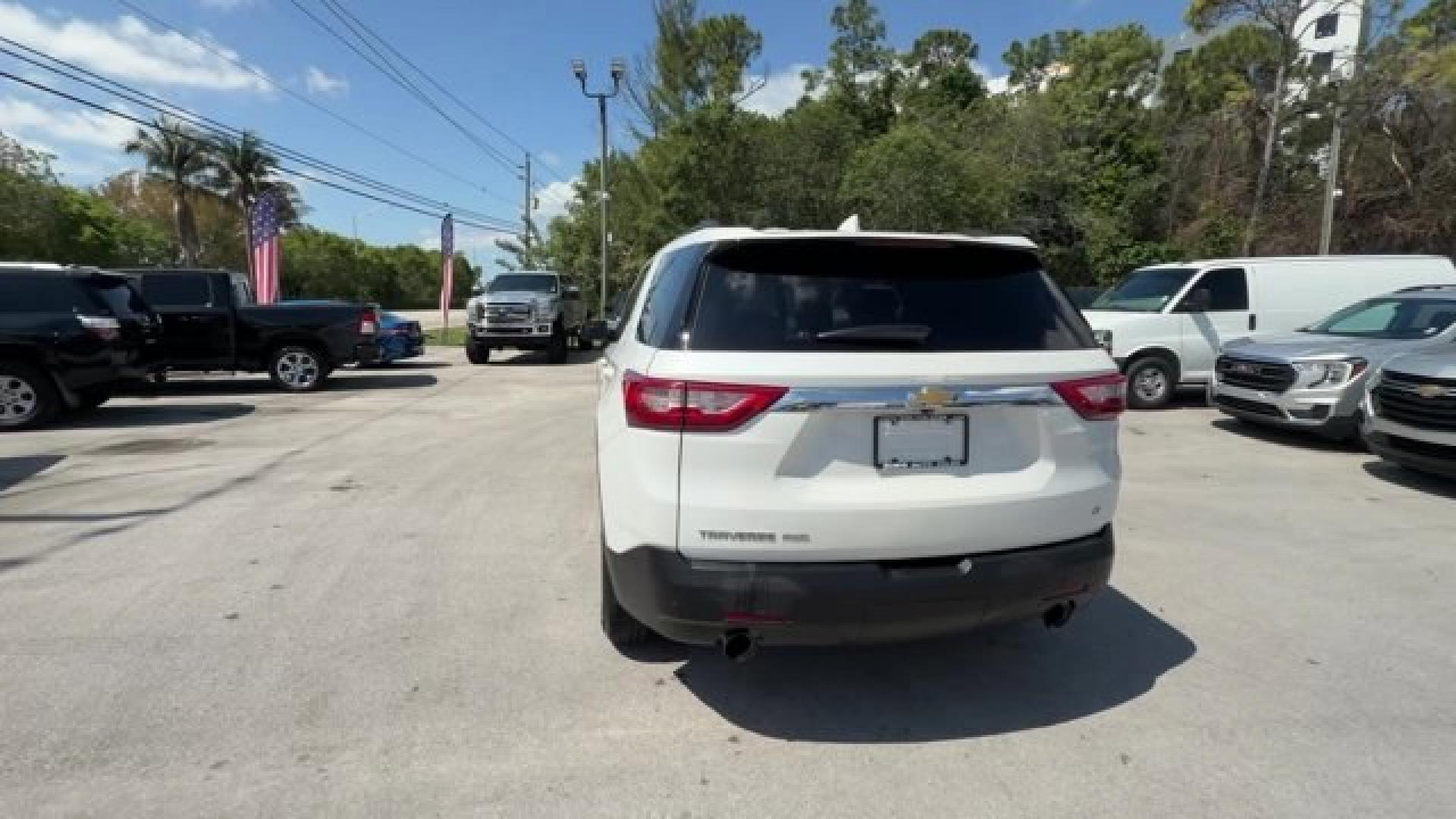 2021 Iridescent Pearl Tricoat /Dark Atmosphere/Medium Ash Gray Chevrolet Traverse (1GNEVGKW0MJ) with an 6 3.6L engine, Automatic transmission, located at 27610 S Dixie Hwy, Homestead, FL, 33032, (305) 749-2348, 25.510241, -80.438301 - IIHS Top Safety Pick with optional front crash prevention and specific headlights. Scores 25 Highway MPG and 17 City MPG! This Chevrolet Traverse boasts a Gas V6 3.6L/217 engine powering this Automatic transmission. WHEELS, 18 (45.7 CM) BRIGHT SILVER PAINTED ALUMINUM (STD), TRANSMISSION, 9-SPEED AUT - Photo#3