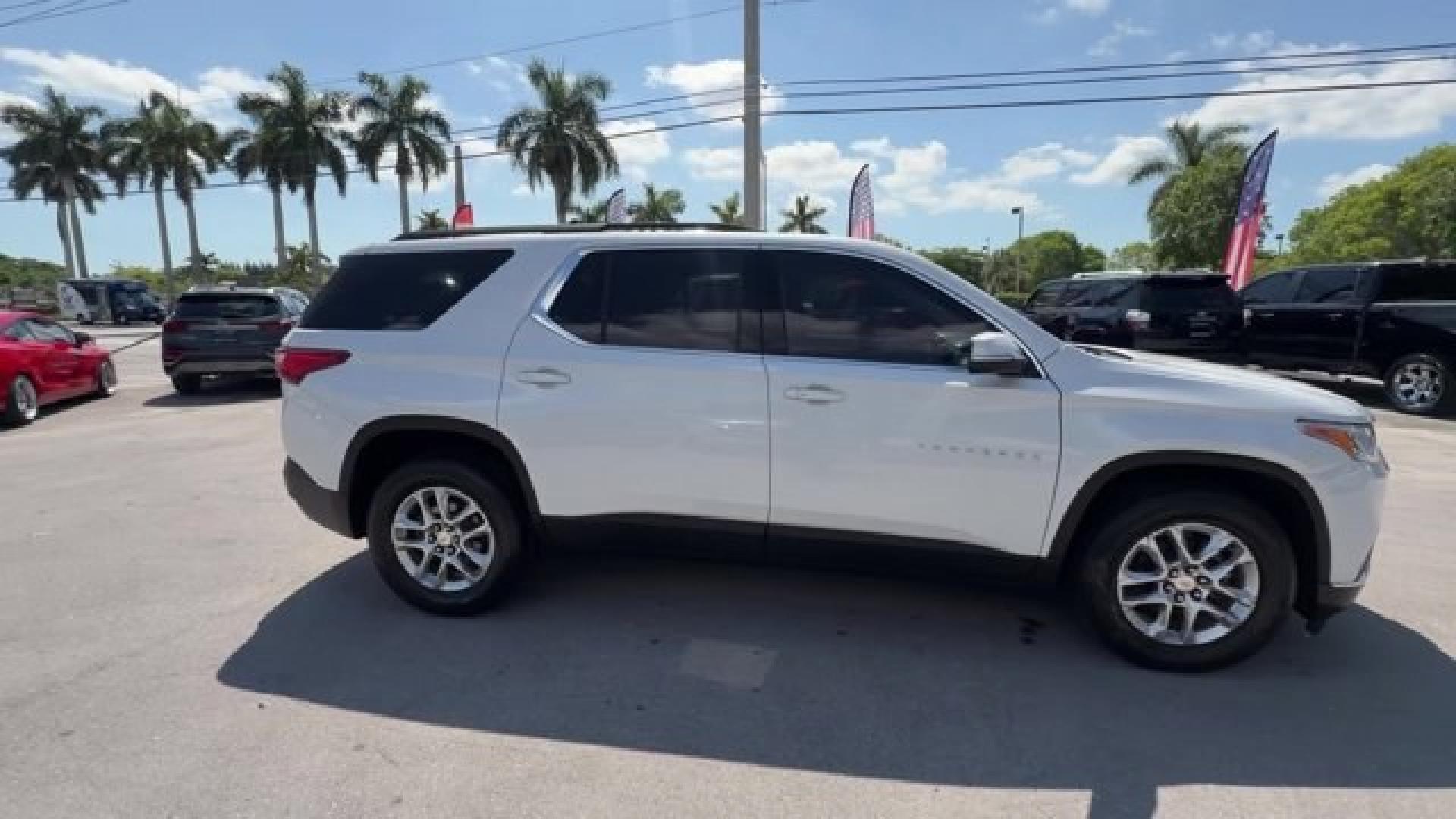 2021 Iridescent Pearl Tricoat /Dark Atmosphere/Medium Ash Gray Chevrolet Traverse (1GNEVGKW0MJ) with an 6 3.6L engine, Automatic transmission, located at 27610 S Dixie Hwy, Homestead, FL, 33032, (305) 749-2348, 25.510241, -80.438301 - IIHS Top Safety Pick with optional front crash prevention and specific headlights. Scores 25 Highway MPG and 17 City MPG! This Chevrolet Traverse boasts a Gas V6 3.6L/217 engine powering this Automatic transmission. WHEELS, 18 (45.7 CM) BRIGHT SILVER PAINTED ALUMINUM (STD), TRANSMISSION, 9-SPEED AUT - Photo#6
