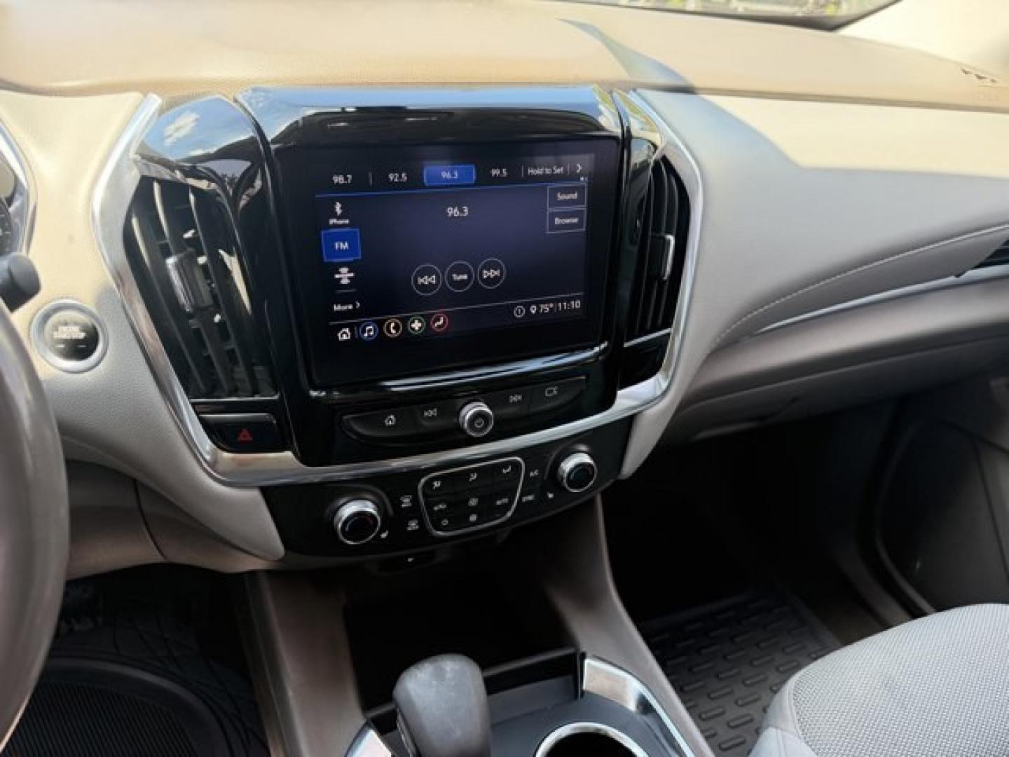 2021 Iridescent Pearl Tricoat /Dark Atmosphere/Medium Ash Gray Chevrolet Traverse (1GNEVGKW0MJ) with an 6 3.6L engine, Automatic transmission, located at 27610 S Dixie Hwy, Homestead, FL, 33032, (305) 749-2348, 25.510241, -80.438301 - IIHS Top Safety Pick with optional front crash prevention and specific headlights. Scores 25 Highway MPG and 17 City MPG! This Chevrolet Traverse boasts a Gas V6 3.6L/217 engine powering this Automatic transmission. WHEELS, 18 (45.7 CM) BRIGHT SILVER PAINTED ALUMINUM (STD), TRANSMISSION, 9-SPEED AUT - Photo#10