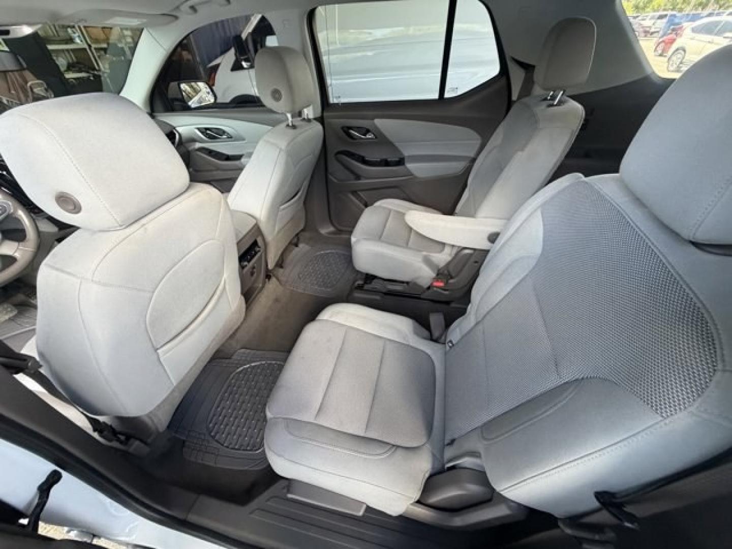 2021 Iridescent Pearl Tricoat /Dark Atmosphere/Medium Ash Gray Chevrolet Traverse (1GNEVGKW0MJ) with an 6 3.6L engine, Automatic transmission, located at 27610 S Dixie Hwy, Homestead, FL, 33032, (305) 749-2348, 25.510241, -80.438301 - IIHS Top Safety Pick with optional front crash prevention and specific headlights. Scores 25 Highway MPG and 17 City MPG! This Chevrolet Traverse boasts a Gas V6 3.6L/217 engine powering this Automatic transmission. WHEELS, 18 (45.7 CM) BRIGHT SILVER PAINTED ALUMINUM (STD), TRANSMISSION, 9-SPEED AUT - Photo#12