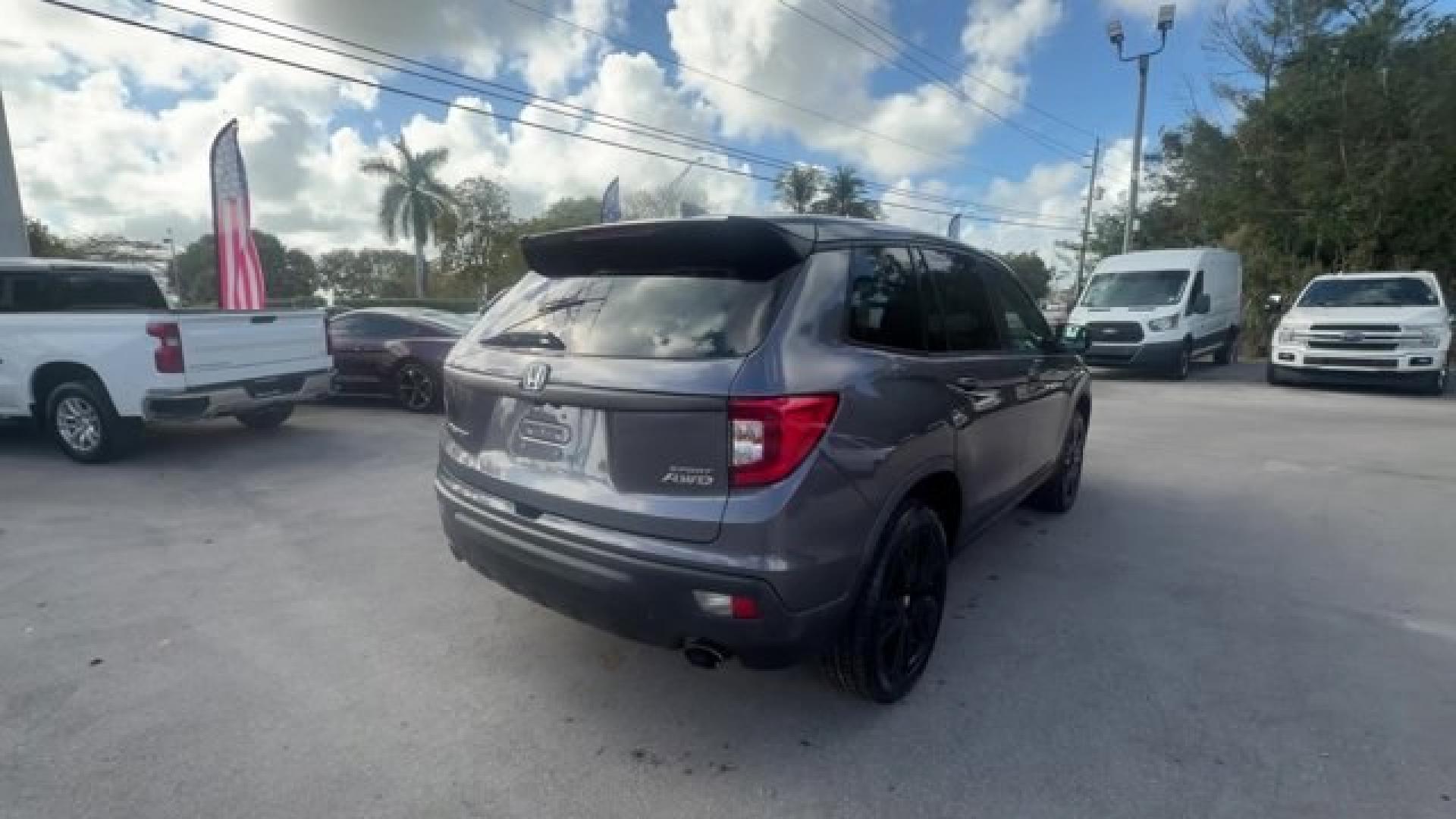2021 Gray Honda Passport (5FNYF8H24MB) with an 6 3.5 L engine, Automatic transmission, located at 27610 S Dixie Hwy, Homestead, FL, 33032, (305) 749-2348, 25.510241, -80.438301 - ALG Residual Value Awards, Residual Value Awards. Scores 24 Highway MPG and 19 City MPG! This Honda Passport delivers a Regular Unleaded V-6 3.5 L/212 engine powering this Automatic transmission. Wireless Phone Connectivity, Vehicle Stability Assist (VSA) Electronic Stability Control (ESC), Variable - Photo#4