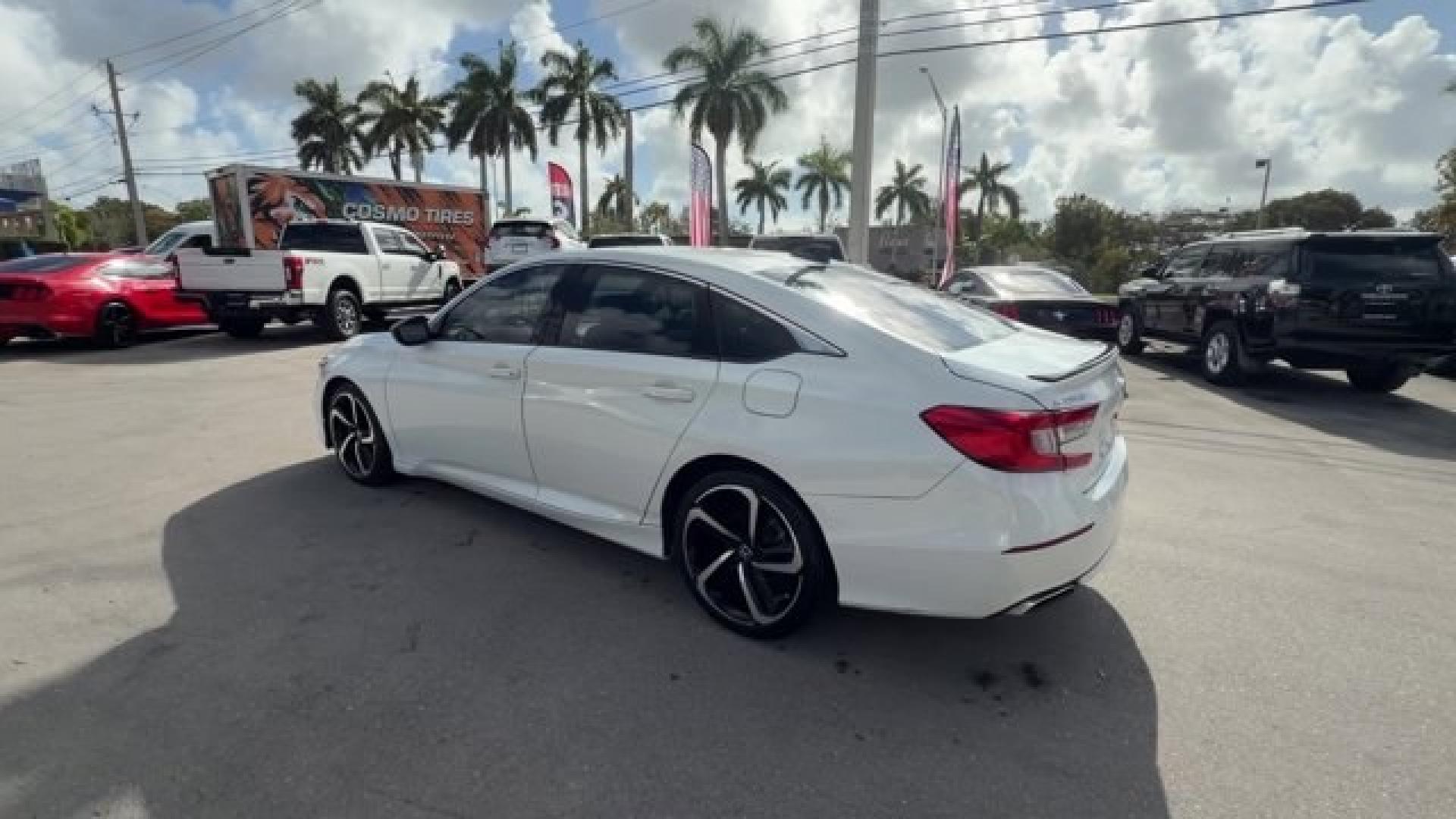 2022 White Honda Accord Sedan (1HGCV1F35NA) with an 4 1.5 L engine, Variable transmission, located at 27610 S Dixie Hwy, Homestead, FL, 33032, (305) 749-2348, 25.510241, -80.438301 - Boasts 35 Highway MPG and 29 City MPG! This Honda Accord Sedan boasts a Intercooled Turbo Regular Unleaded I-4 1.5 L/91 engine powering this Variable transmission. Wireless Phone Connectivity, Wheels: 19 Machine-Finished Alloy w/Black Inserts, Vehicle Stability Assist (VSA) Electronic Stability Cont - Photo#2