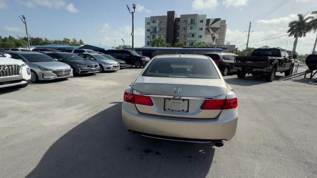 2014 Gold Honda Accord Sedan (1HGCR2F84EA) with an 4 2.4 L engine, Variable transmission, located at 27610 S Dixie Hwy, Homestead, FL, 33032, (305) 749-2348, 25.510241, -80.438301 - Green Car Journal 2014 Green Car of the Year. Only 113,161 Miles! Boasts 36 Highway MPG and 27 City MPG! This Honda Accord Sedan delivers a Regular Unleaded I-4 2.4 L/144 engine powering this Variable transmission. Window Grid Antenna, Wheels: 17 Alloy, Vinyl Door Trim Insert.*This Honda Accord Seda- Photo#3