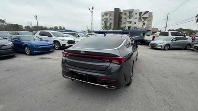 2021 Gravity Gray /Black Kia K5 (5XXG14J25MG) with an 4 1.6 L engine, Automatic transmission, located at 27610 S Dixie Hwy, Homestead, FL, 33032, (305) 749-2348, 25.510241, -80.438301 - Delivers 37 Highway MPG and 27 City MPG! This Kia K5 boasts a Intercooled Turbo Regular Unleaded I-4 1.6 L/98 engine powering this Automatic transmission. CARPETED FLOOR MATS, BLACK, CLOTH SEAT TRIM, Wireless Phone Connectivity.* This Kia K5 Features the Following Options *Window Grid Antenna, Wheel - Photo#4