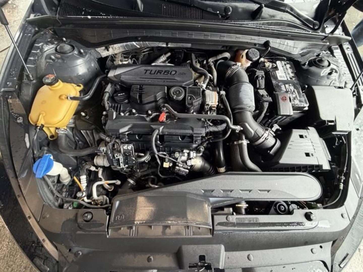 2021 Gravity Gray /Black Kia K5 (5XXG14J25MG) with an 4 1.6 L engine, Automatic transmission, located at 27610 S Dixie Hwy, Homestead, FL, 33032, (305) 749-2348, 25.510241, -80.438301 - Delivers 37 Highway MPG and 27 City MPG! This Kia K5 boasts a Intercooled Turbo Regular Unleaded I-4 1.6 L/98 engine powering this Automatic transmission. CARPETED FLOOR MATS, BLACK, CLOTH SEAT TRIM, Wireless Phone Connectivity.* This Kia K5 Features the Following Options *Window Grid Antenna, Wheel - Photo#15