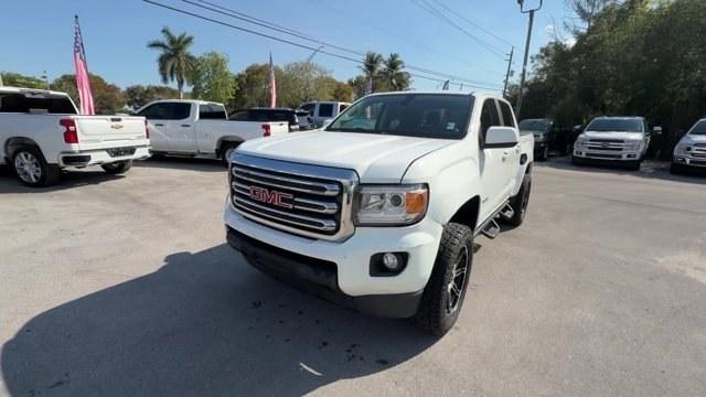 2018 Summit White /Jet Black GMC Canyon (1GTG5CEN5J1) with an 6 3.6L engine, Automatic transmission, located at 27610 S Dixie Hwy, Homestead, FL, 33032, (305) 749-2348, 25.510241, -80.438301 - Delivers 25 Highway MPG and 18 City MPG! This GMC Canyon boasts a Gas V6 3.6L/222 engine powering this Automatic transmission. WINDOW, REAR-SLIDING, MANUAL, WHEELS, 17 X 8 (43.2 CM X 20.3 CM) BLADE SILVER METALLIC CAST ALUMINUM (STD), WHEEL, SPARE, 16 X 7 (40.6 CM X 17.8 CM) STEEL.*This GMC Canyon C - Photo#0