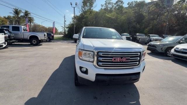 2018 Summit White /Jet Black GMC Canyon (1GTG5CEN5J1) with an 6 3.6L engine, Automatic transmission, located at 27610 S Dixie Hwy, Homestead, FL, 33032, (305) 749-2348, 25.510241, -80.438301 - Delivers 25 Highway MPG and 18 City MPG! This GMC Canyon boasts a Gas V6 3.6L/222 engine powering this Automatic transmission. WINDOW, REAR-SLIDING, MANUAL, WHEELS, 17 X 8 (43.2 CM X 20.3 CM) BLADE SILVER METALLIC CAST ALUMINUM (STD), WHEEL, SPARE, 16 X 7 (40.6 CM X 17.8 CM) STEEL.*This GMC Canyon C - Photo#7