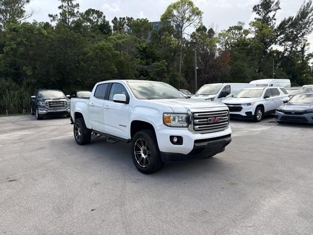 2018 Summit White /Jet Black GMC Canyon (1GTG5CEN5J1) with an 6 3.6L engine, Automatic transmission, located at 27610 S Dixie Hwy, Homestead, FL, 33032, (305) 749-2348, 25.510241, -80.438301 - Delivers 25 Highway MPG and 18 City MPG! This GMC Canyon boasts a Gas V6 3.6L/222 engine powering this Automatic transmission. WINDOW, REAR-SLIDING, MANUAL, WHEELS, 17 X 8 (43.2 CM X 20.3 CM) BLADE SILVER METALLIC CAST ALUMINUM (STD), WHEEL, SPARE, 16 X 7 (40.6 CM X 17.8 CM) STEEL.*This GMC Canyon C- Photo#6