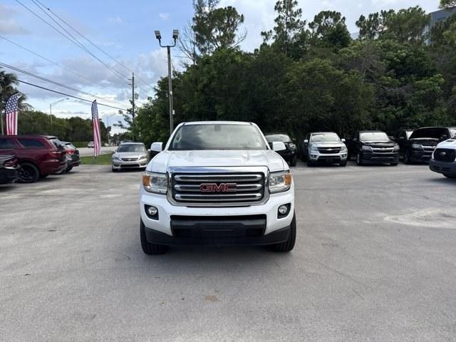 2018 Summit White /Jet Black GMC Canyon (1GTG5CEN5J1) with an 6 3.6L engine, Automatic transmission, located at 27610 S Dixie Hwy, Homestead, FL, 33032, (305) 749-2348, 25.510241, -80.438301 - Delivers 25 Highway MPG and 18 City MPG! This GMC Canyon boasts a Gas V6 3.6L/222 engine powering this Automatic transmission. WINDOW, REAR-SLIDING, MANUAL, WHEELS, 17 X 8 (43.2 CM X 20.3 CM) BLADE SILVER METALLIC CAST ALUMINUM (STD), WHEEL, SPARE, 16 X 7 (40.6 CM X 17.8 CM) STEEL.*This GMC Canyon C- Photo#7