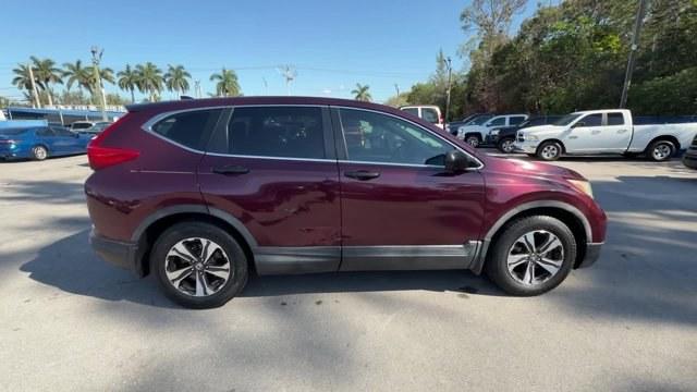 2017 Burgundy Honda CR-V (5J6RW5H33HL) with an 4 2.4 L engine, Variable transmission, located at 27610 S Dixie Hwy, Homestead, FL, 33032, (305) 749-2348, 25.510241, -80.438301 - KBB.com 10 Most Awarded Brands. Scores 32 Highway MPG and 26 City MPG! This Honda CR-V delivers a Regular Unleaded I-4 2.4 L/144 engine powering this Variable transmission. Wireless Phone Connectivity, Wheels: 17 Alloy, Valet Function.*This Honda CR-V Comes Equipped with These Options *Urethane Gear - Photo#5