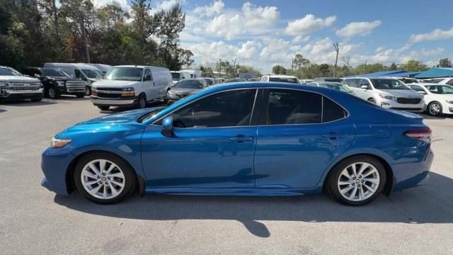2018 Blue Toyota Camry (4T1B11HK1JU) with an 4 2.5 L engine, Automatic transmission, located at 27610 S Dixie Hwy, Homestead, FL, 33032, (305) 749-2348, 25.510241, -80.438301 - KBB.com Best Family Sedans. This Toyota Camry delivers a Regular Unleaded I-4 2.5 L/152 engine powering this Automatic transmission. Wireless Phone Connectivity, Window Grid Antenna, Variable Intermittent Wipers.* This Toyota Camry Features the Following Options *Valet Function, Trunk Rear Cargo Acc - Photo#2