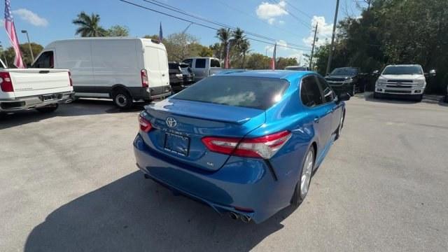 2018 Blue Toyota Camry (4T1B11HK1JU) with an 4 2.5 L engine, Automatic transmission, located at 27610 S Dixie Hwy, Homestead, FL, 33032, (305) 749-2348, 25.510241, -80.438301 - KBB.com Best Family Sedans. This Toyota Camry delivers a Regular Unleaded I-4 2.5 L/152 engine powering this Automatic transmission. Wireless Phone Connectivity, Window Grid Antenna, Variable Intermittent Wipers.* This Toyota Camry Features the Following Options *Valet Function, Trunk Rear Cargo Acc - Photo#4