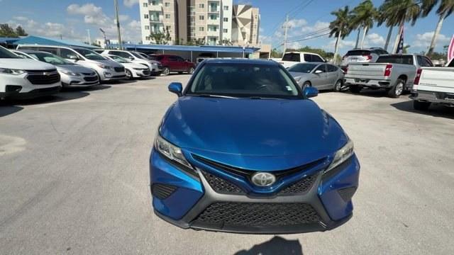 2018 Blue Toyota Camry (4T1B11HK1JU) with an 4 2.5 L engine, Automatic transmission, located at 27610 S Dixie Hwy, Homestead, FL, 33032, (305) 749-2348, 25.510241, -80.438301 - KBB.com Best Family Sedans. This Toyota Camry delivers a Regular Unleaded I-4 2.5 L/152 engine powering this Automatic transmission. Wireless Phone Connectivity, Window Grid Antenna, Variable Intermittent Wipers.* This Toyota Camry Features the Following Options *Valet Function, Trunk Rear Cargo Acc - Photo#7