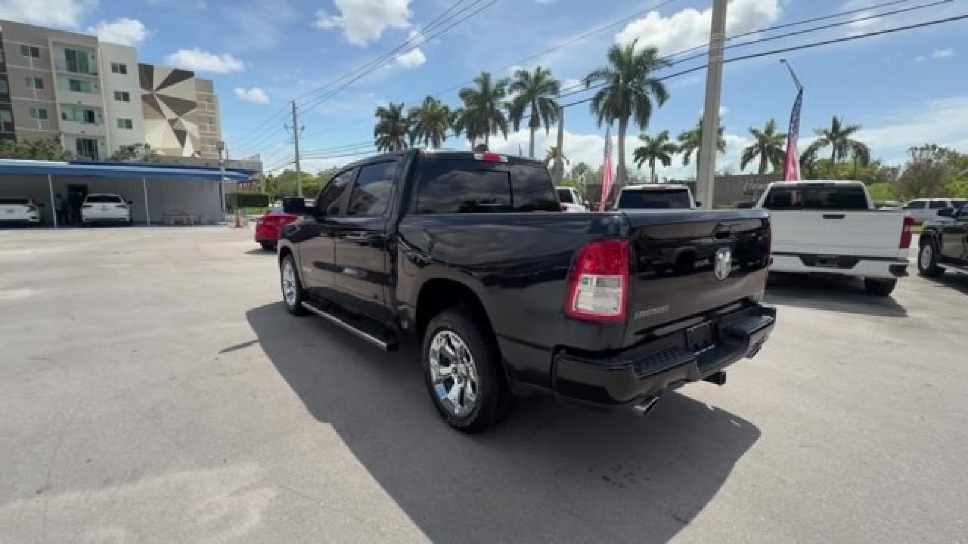 2019 Diamond Black Crystal Pearlcoat /Black Ram 1500 (1C6RREFT0KN) with an 8 5.7 L engine, Automatic transmission, located at 27610 S Dixie Hwy, Homestead, FL, 33032, (305) 749-2348, 25.510241, -80.438301 - KBB.com 10 Favorite New-for-2019 Cars. Scores 22 Highway MPG and 15 City MPG! This Ram 1500 boasts a Regular Unleaded V-8 5.7 L/345 engine powering this Automatic transmission. WHEELS: 20 X 9 ALUMINUM CHROME CLAD, TRANSMISSION: 8-SPEED AUTOMATIC (8HP75), TIRES: 275/55R20 OWL ALL SEASON.*This Ram 150 - Photo#2