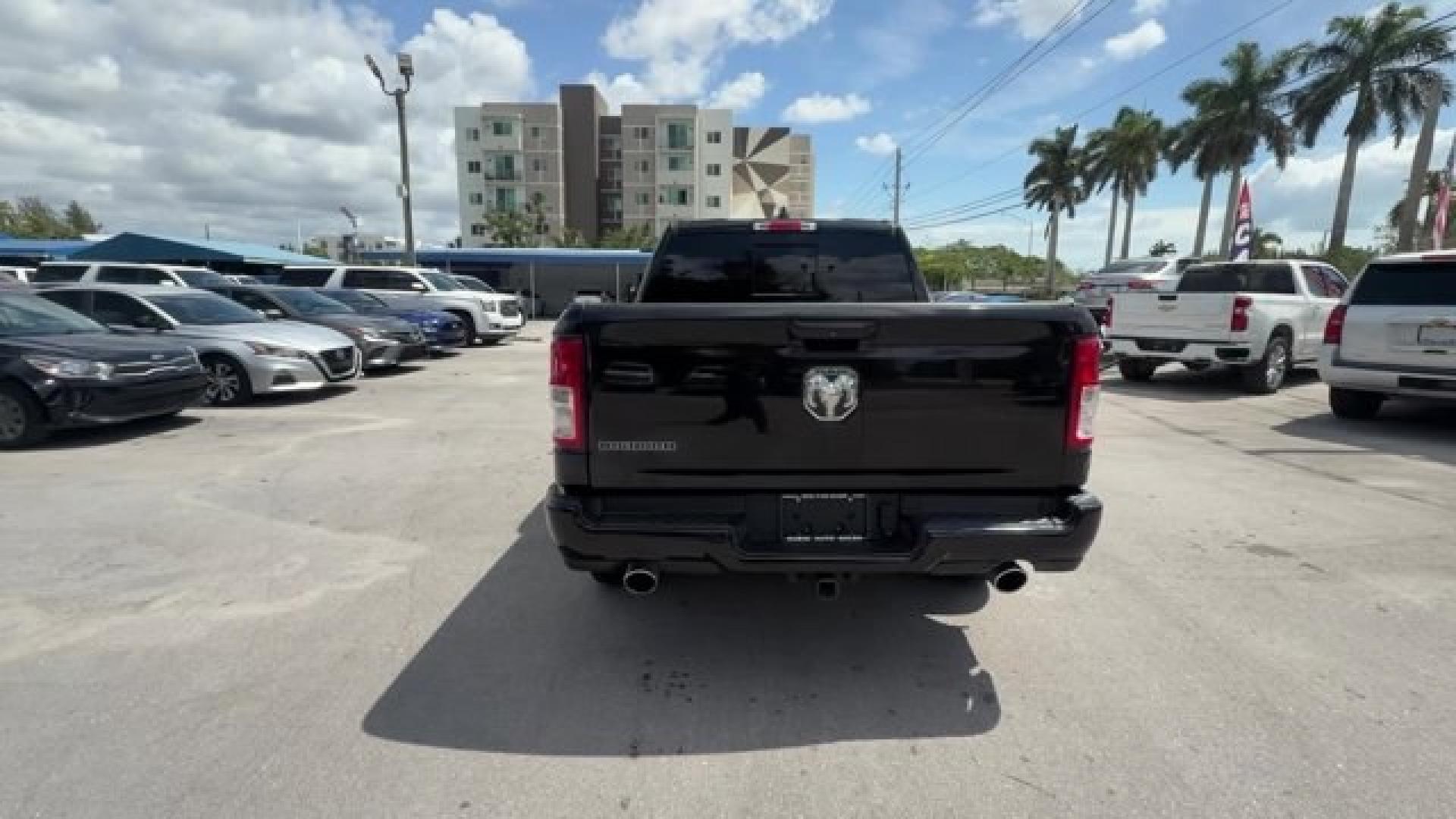 2019 Diamond Black Crystal Pearlcoat /Black Ram 1500 (1C6RREFT0KN) with an 8 5.7 L engine, Automatic transmission, located at 27610 S Dixie Hwy, Homestead, FL, 33032, (305) 749-2348, 25.510241, -80.438301 - KBB.com 10 Favorite New-for-2019 Cars. Scores 22 Highway MPG and 15 City MPG! This Ram 1500 boasts a Regular Unleaded V-8 5.7 L/345 engine powering this Automatic transmission. WHEELS: 20 X 9 ALUMINUM CHROME CLAD, TRANSMISSION: 8-SPEED AUTOMATIC (8HP75), TIRES: 275/55R20 OWL ALL SEASON.*This Ram 150 - Photo#3