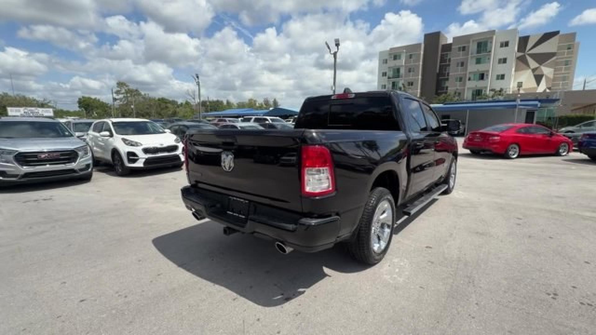 2019 Diamond Black Crystal Pearlcoat /Black Ram 1500 (1C6RREFT0KN) with an 8 5.7 L engine, Automatic transmission, located at 27610 S Dixie Hwy, Homestead, FL, 33032, (305) 749-2348, 25.510241, -80.438301 - KBB.com 10 Favorite New-for-2019 Cars. Scores 22 Highway MPG and 15 City MPG! This Ram 1500 boasts a Regular Unleaded V-8 5.7 L/345 engine powering this Automatic transmission. WHEELS: 20 X 9 ALUMINUM CHROME CLAD, TRANSMISSION: 8-SPEED AUTOMATIC (8HP75), TIRES: 275/55R20 OWL ALL SEASON.*This Ram 150 - Photo#4
