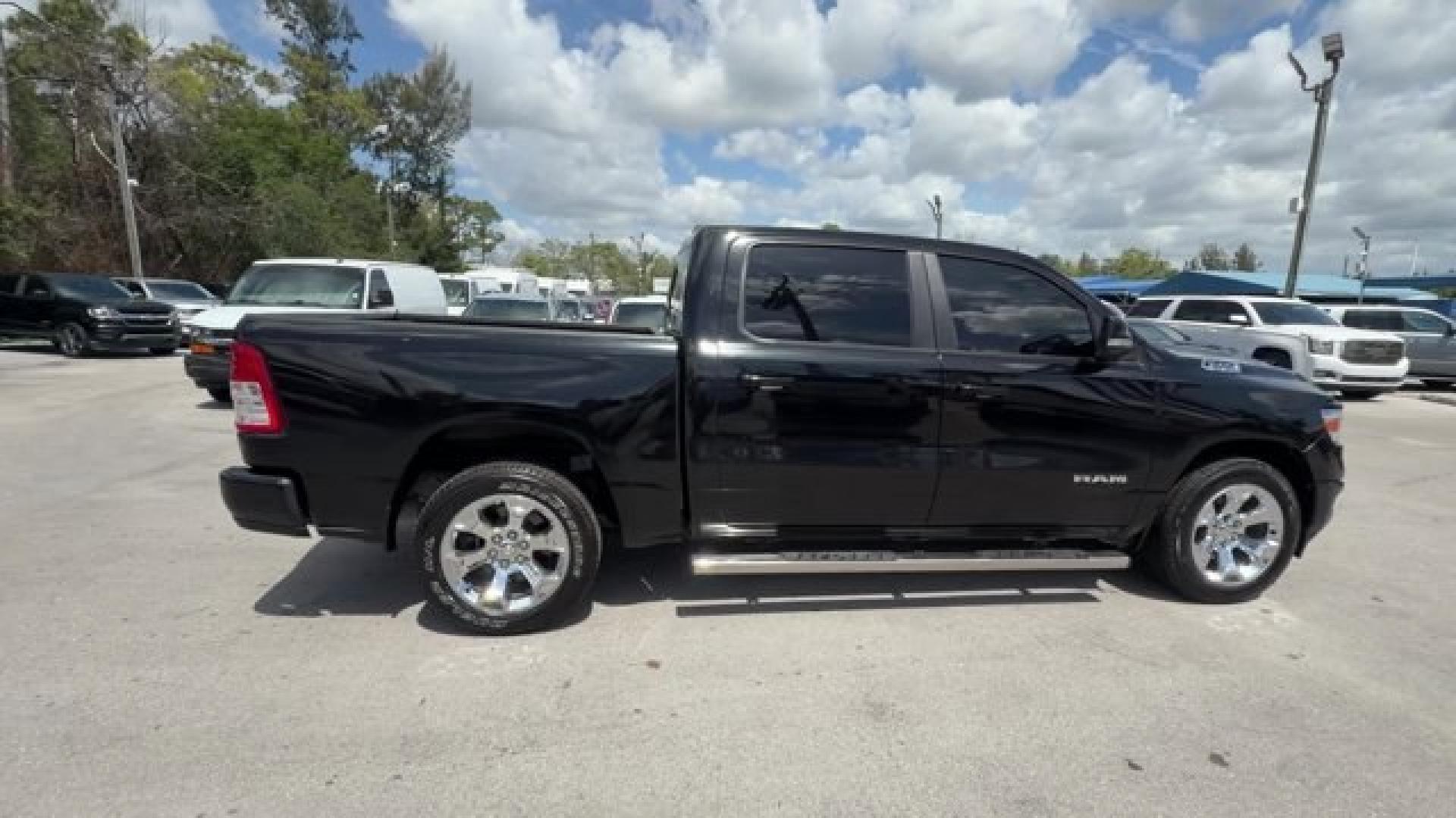2019 Diamond Black Crystal Pearlcoat /Black Ram 1500 (1C6RREFT0KN) with an 8 5.7 L engine, Automatic transmission, located at 27610 S Dixie Hwy, Homestead, FL, 33032, (305) 749-2348, 25.510241, -80.438301 - KBB.com 10 Favorite New-for-2019 Cars. Scores 22 Highway MPG and 15 City MPG! This Ram 1500 boasts a Regular Unleaded V-8 5.7 L/345 engine powering this Automatic transmission. WHEELS: 20 X 9 ALUMINUM CHROME CLAD, TRANSMISSION: 8-SPEED AUTOMATIC (8HP75), TIRES: 275/55R20 OWL ALL SEASON.*This Ram 150 - Photo#5