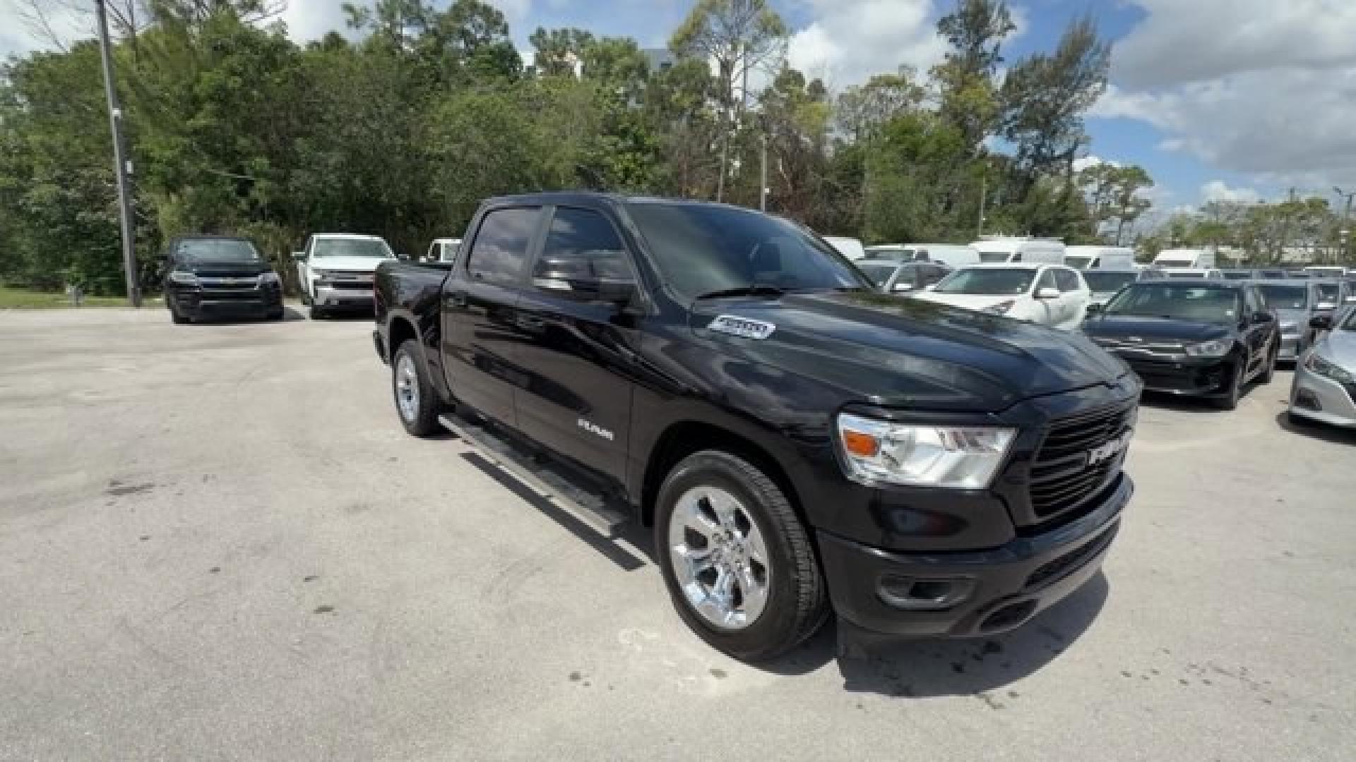 2019 Diamond Black Crystal Pearlcoat /Black Ram 1500 (1C6RREFT0KN) with an 8 5.7 L engine, Automatic transmission, located at 27610 S Dixie Hwy, Homestead, FL, 33032, (305) 749-2348, 25.510241, -80.438301 - KBB.com 10 Favorite New-for-2019 Cars. Scores 22 Highway MPG and 15 City MPG! This Ram 1500 boasts a Regular Unleaded V-8 5.7 L/345 engine powering this Automatic transmission. WHEELS: 20 X 9 ALUMINUM CHROME CLAD, TRANSMISSION: 8-SPEED AUTOMATIC (8HP75), TIRES: 275/55R20 OWL ALL SEASON.*This Ram 150 - Photo#6